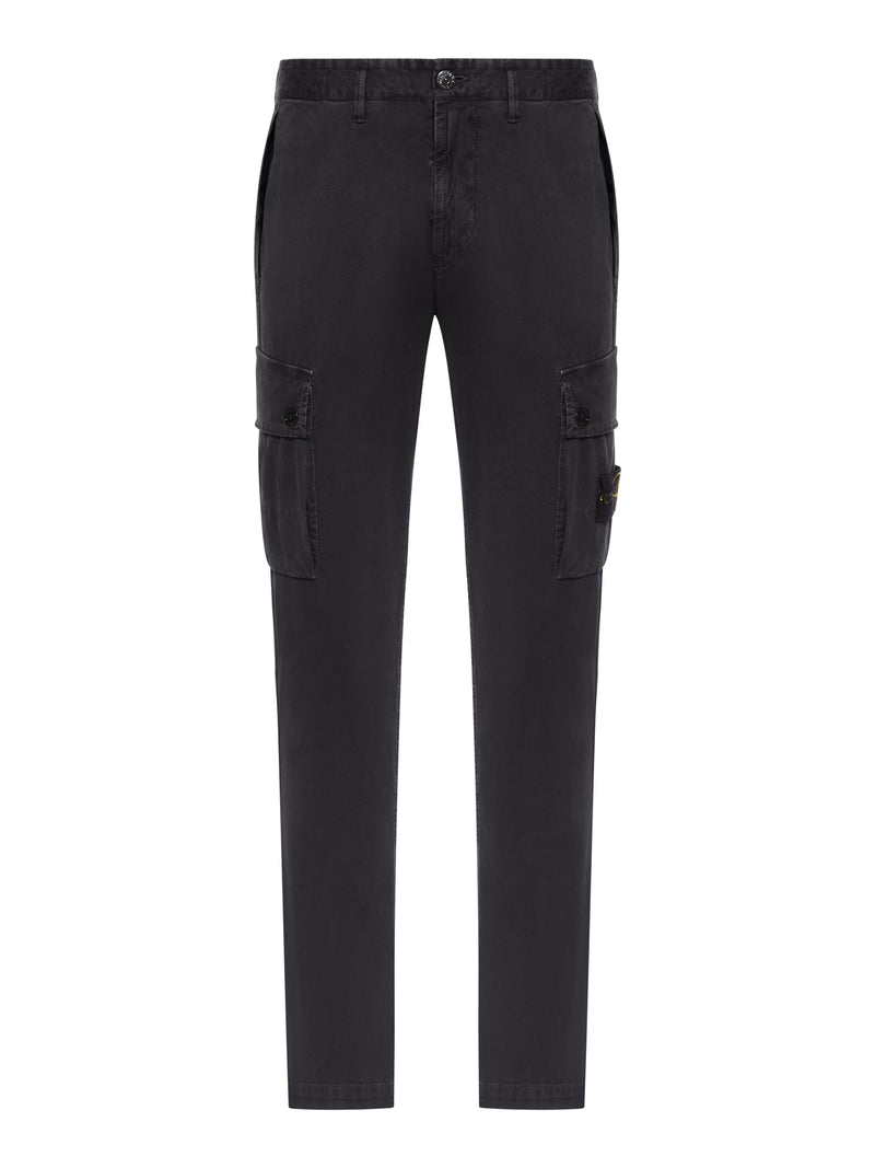 Stone Island Men Compass Logo Cargo Pants STONE ISLAND