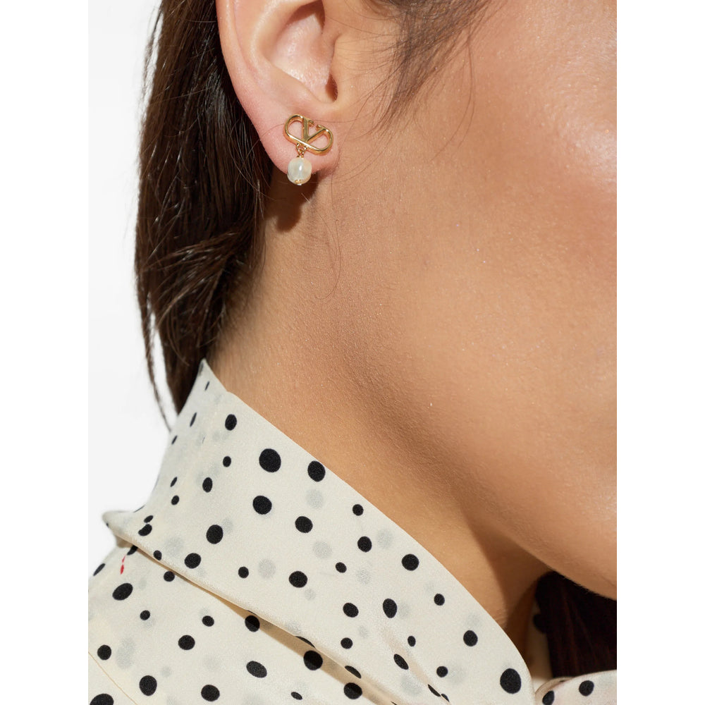 Valentino Garavani Gold Earrings Women VALENTINO GARAVANI