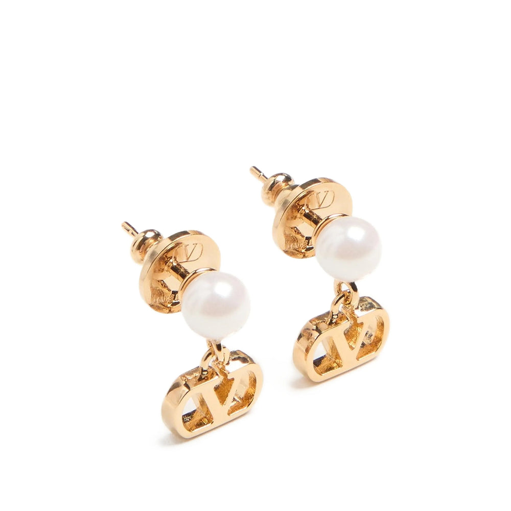 Valentino Garavani Gold Earrings Women VALENTINO GARAVANI