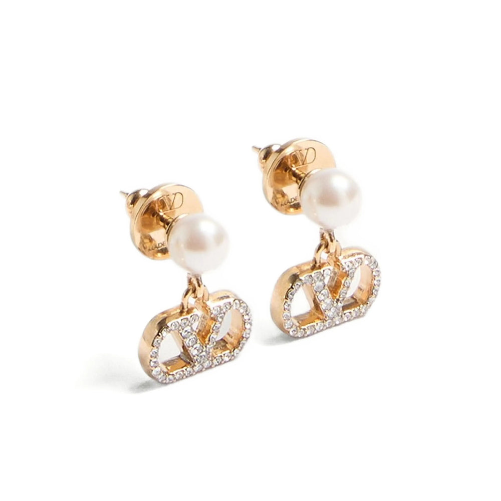 Valentino Garavani Gold Earrings Women VALENTINO GARAVANI