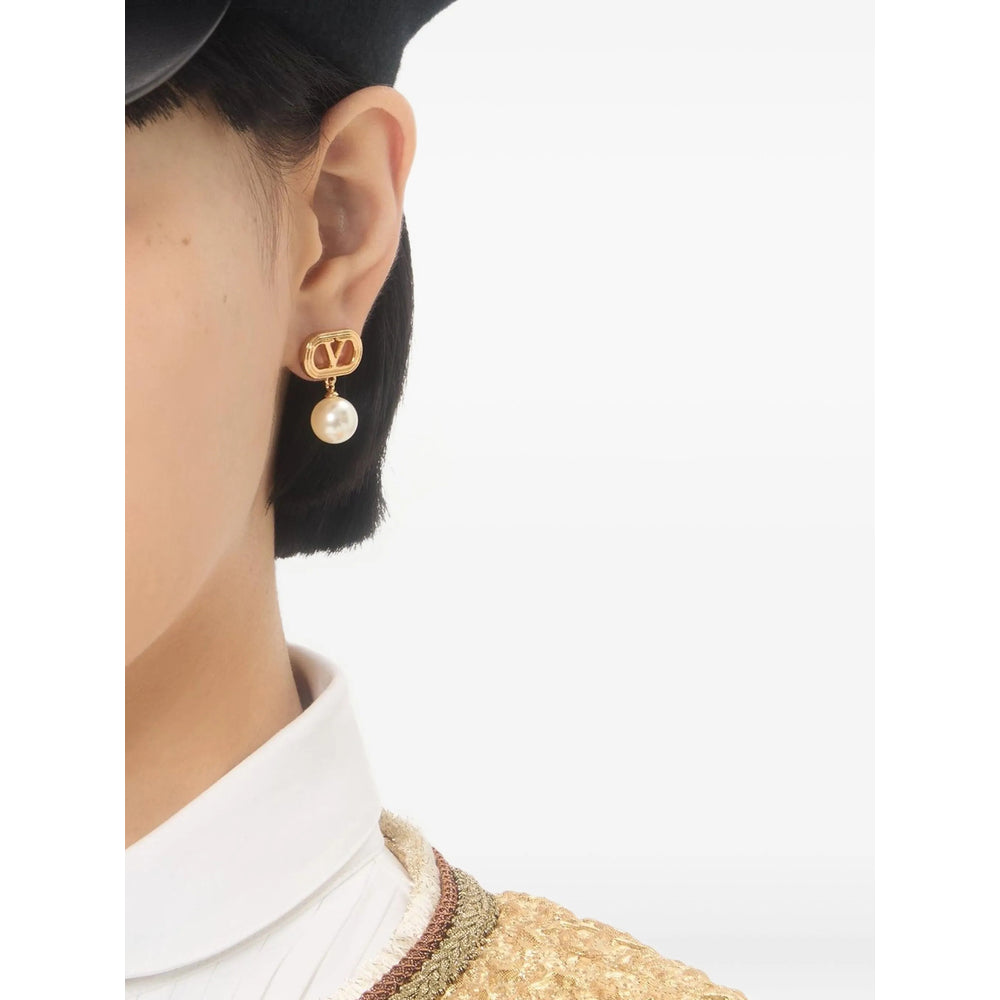 Valentino Garavani Gold Earrings Women VALENTINO GARAVANI