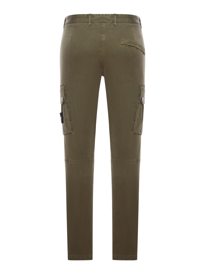 Stone Island Men Compass Logo Cargo Pants STONE ISLAND