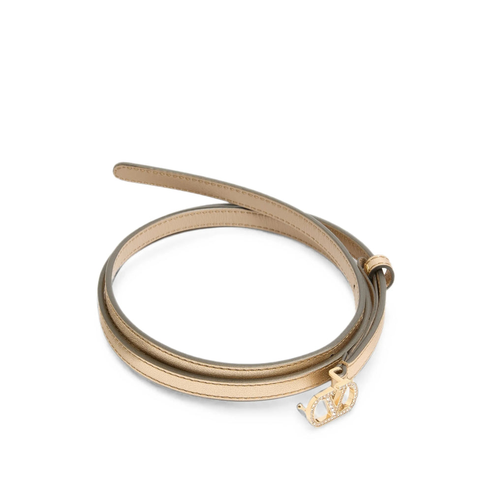 Valentino Garavani Gold Belts Women VALENTINO GARAVANI