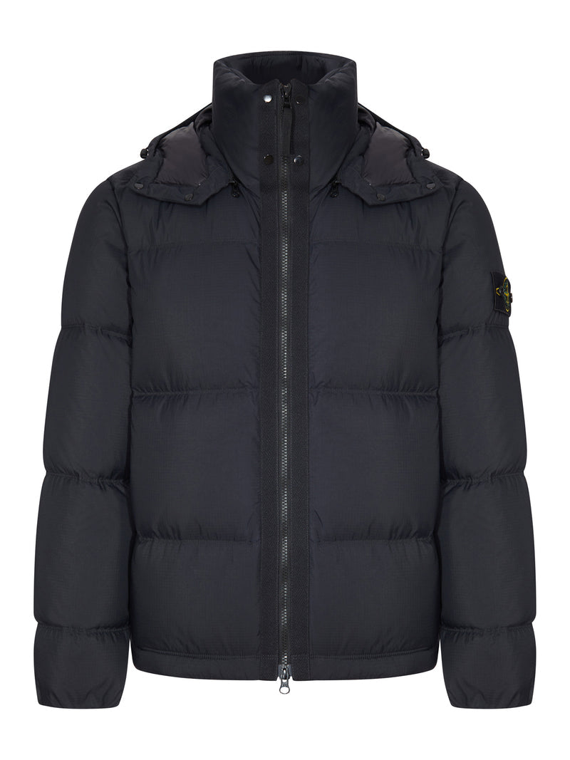 Stone Island Men Tear-Proof Down Jacket With Detachable Hood STONE ISLAND