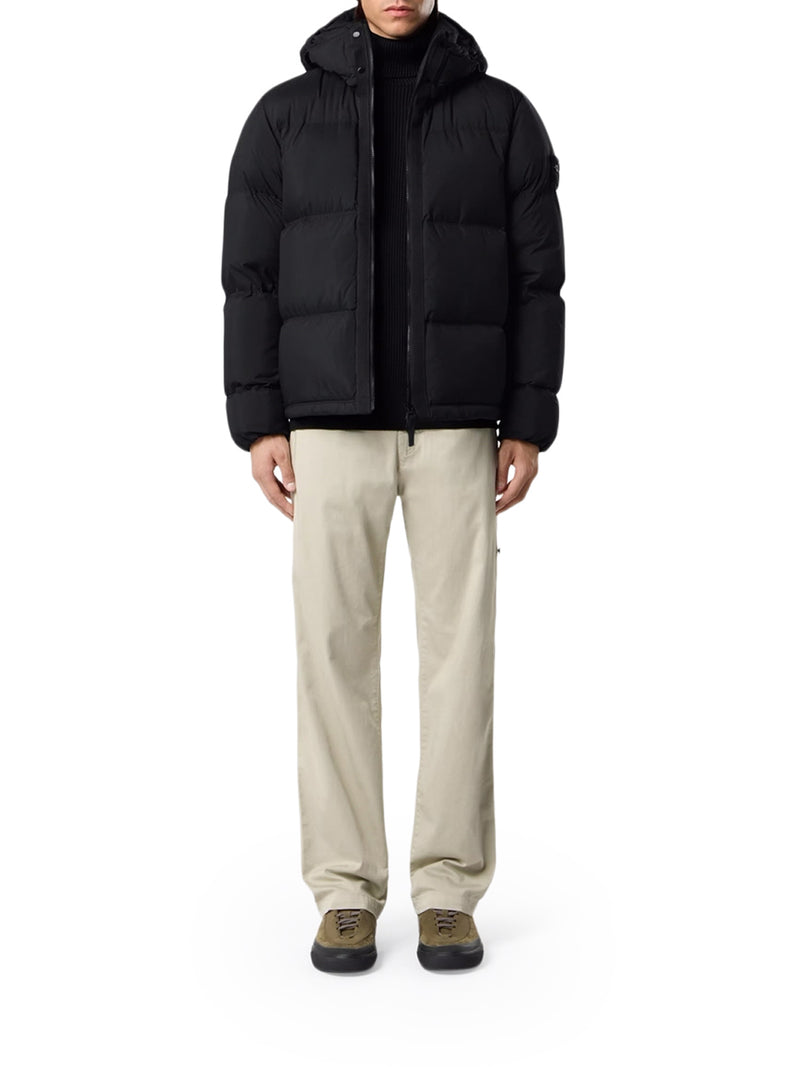 Stone Island Men Tear-Proof Down Jacket With Detachable Hood STONE ISLAND