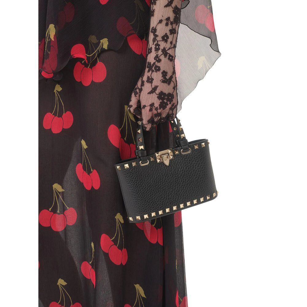 Valentino Garavani Black Clutch Bags Women VALENTINO GARAVANI
