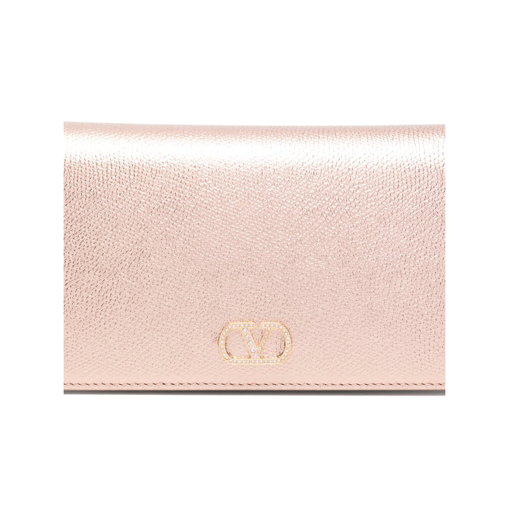 Valentino Garavani Gold Clutch Bags Women VALENTINO GARAVANI