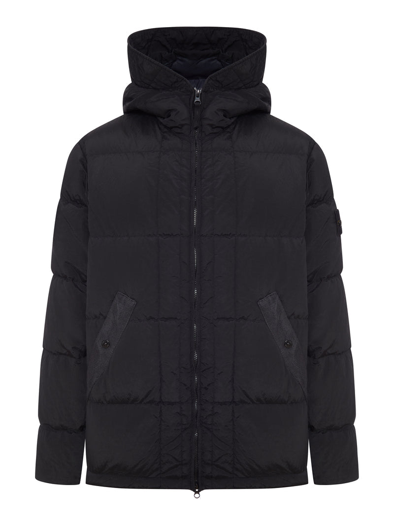 Stone Island Men Quilted Nylon Down Vest With High Collar STONE ISLAND