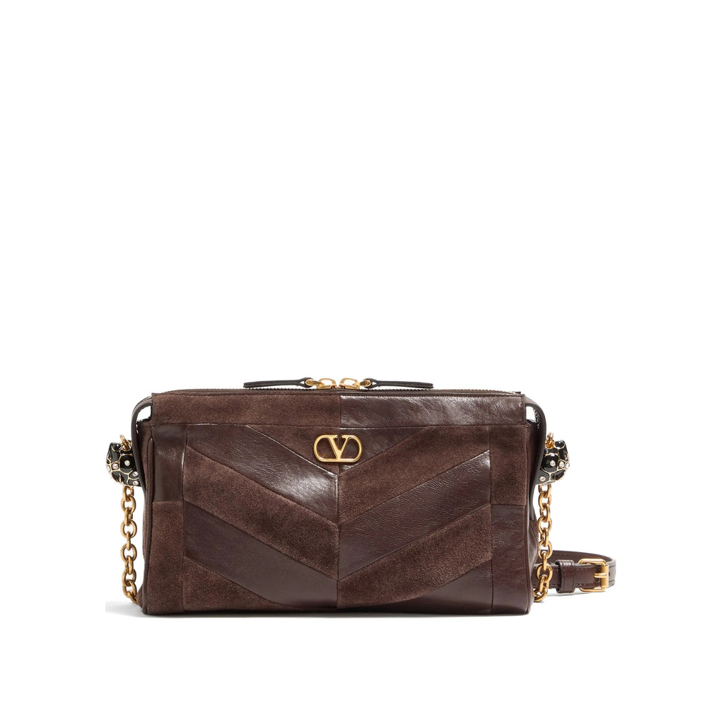 Valentino Garavani Brown Shoulder Bags Women VALENTINO GARAVANI
