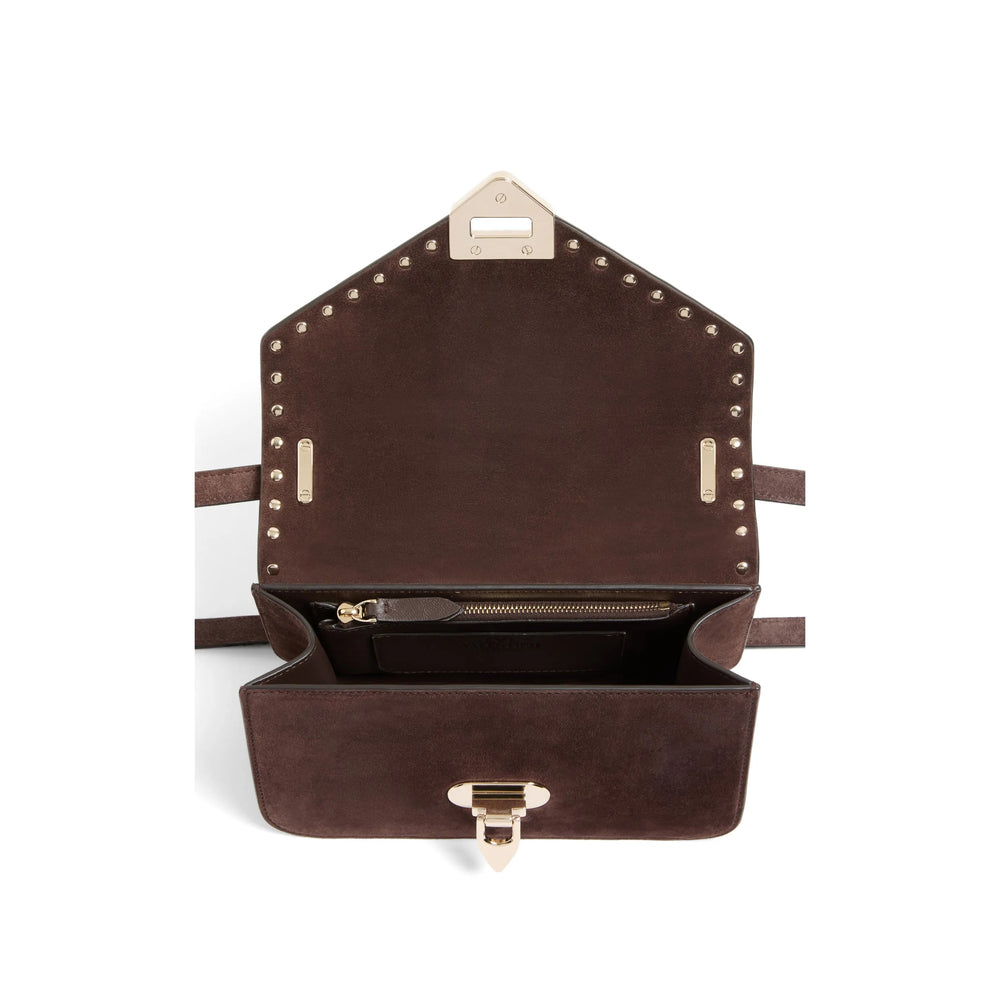 Valentino Garavani Brown Shoulder Bags Women VALENTINO GARAVANI