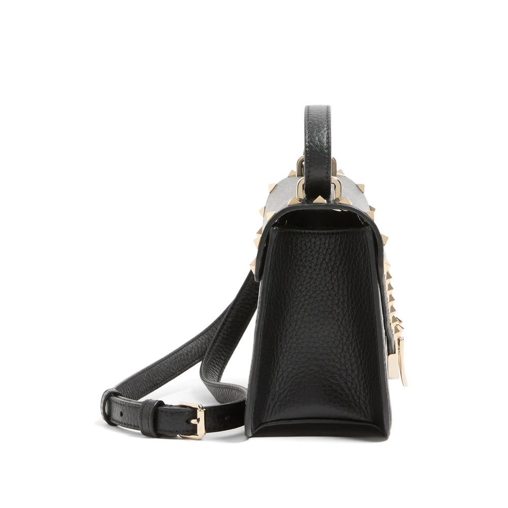 Valentino Garavani Black Shoulder Bags Women VALENTINO GARAVANI