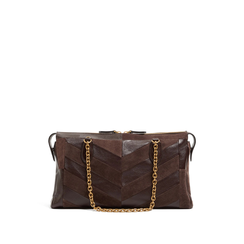 Valentino Garavani Brown Shoulder Bags Women VALENTINO GARAVANI