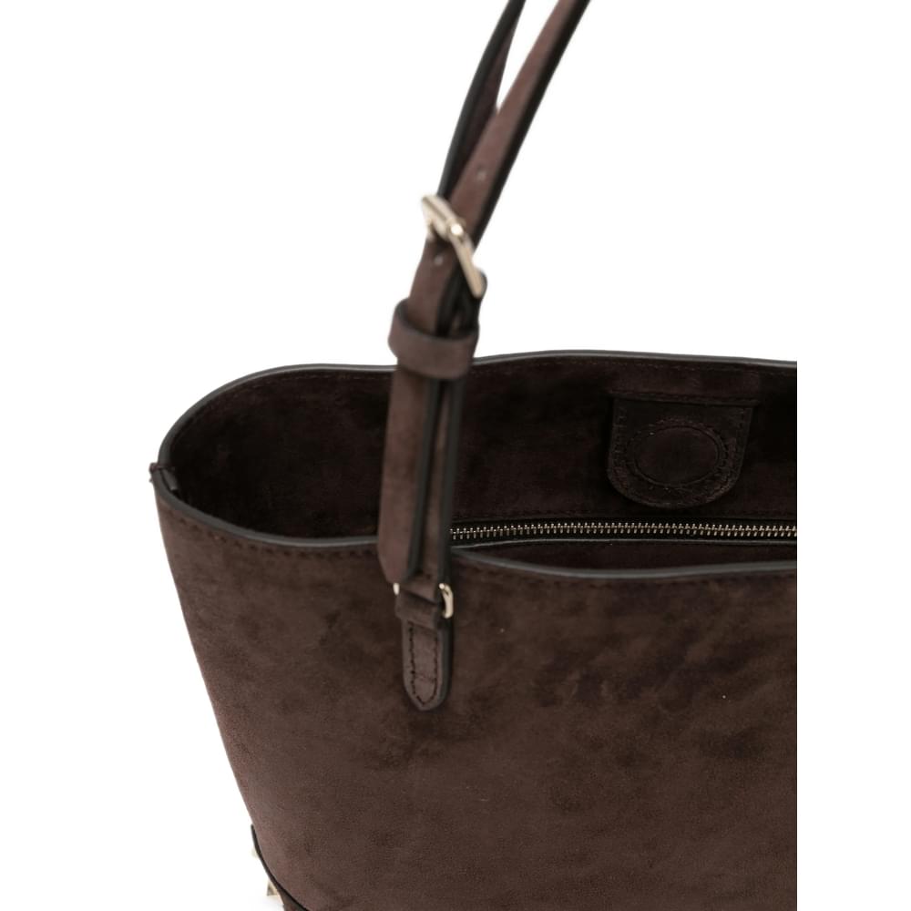 Valentino Garavani Brown Tote Bags Women VALENTINO GARAVANI
