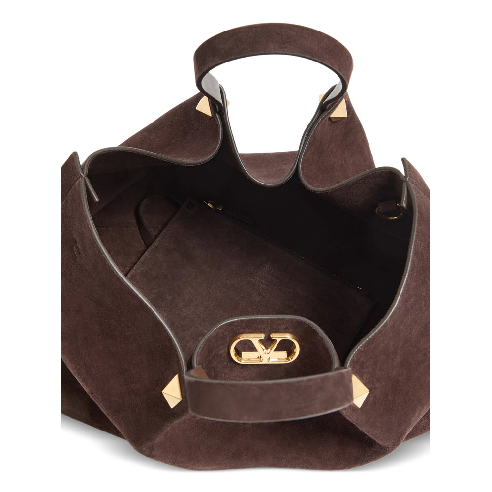 Valentino Garavani Brown Tote Bags Women VALENTINO GARAVANI