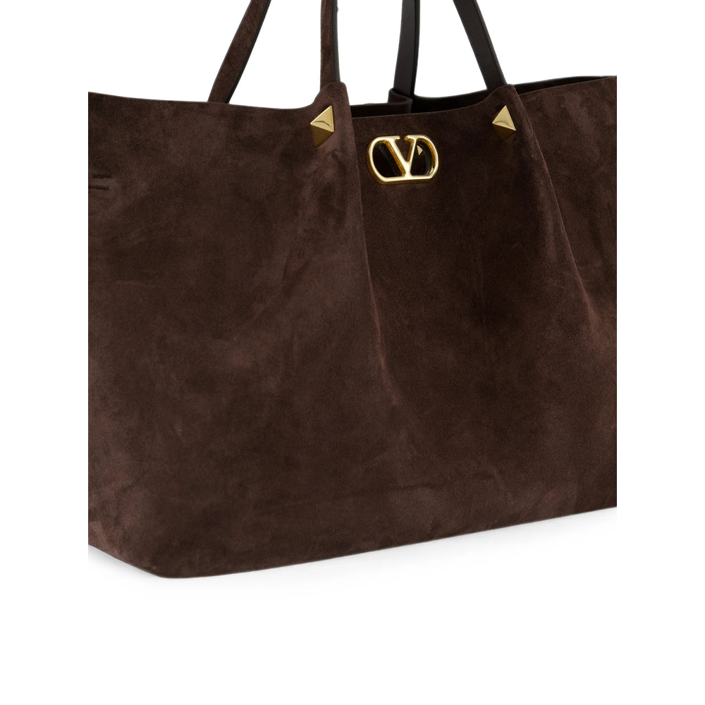 Valentino Garavani Brown Tote Bags Women VALENTINO GARAVANI