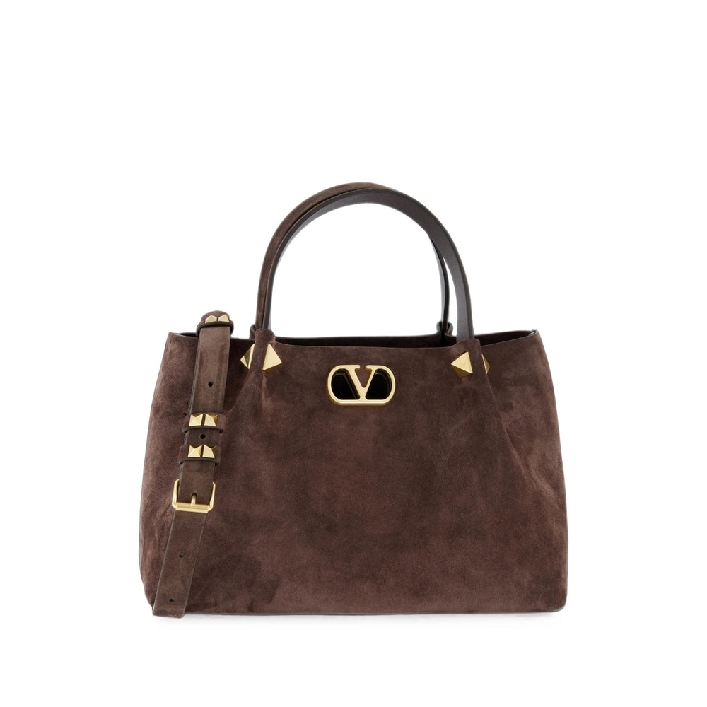 Valentino Garavani Brown Tote Bags Women VALENTINO GARAVANI