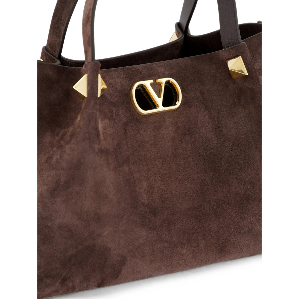 Valentino Garavani Brown Tote Bags Women VALENTINO GARAVANI