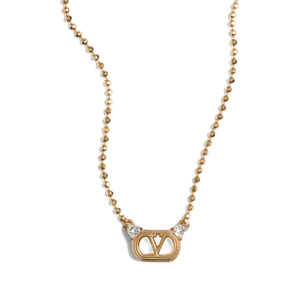 Valentino Garavani Gold Necklaces Women VALENTINO GARAVANI