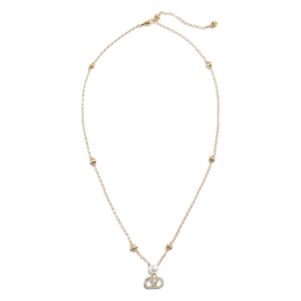 Valentino Garavani Gold Necklaces Women VALENTINO GARAVANI