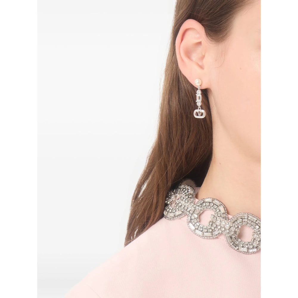Valentino Garavani Silver Earrings Women VALENTINO GARAVANI