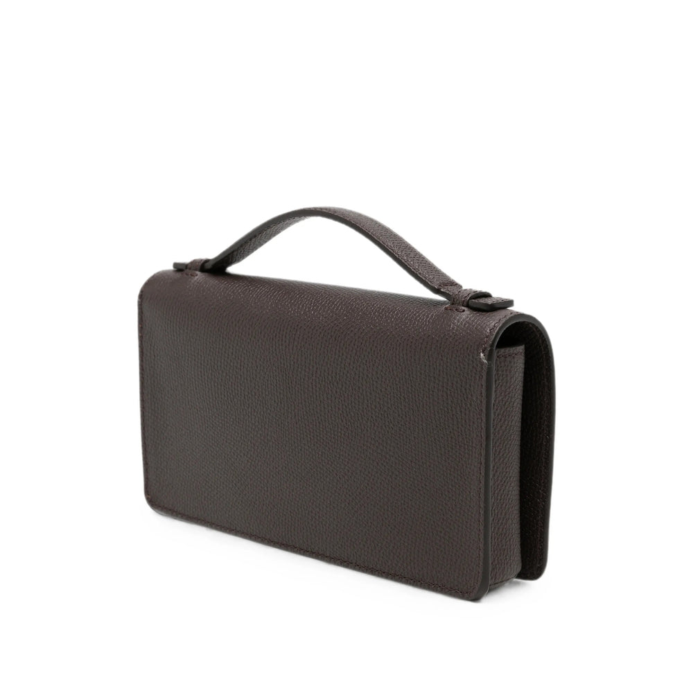 Valentino Garavani Brown Clutch Bags Women VALENTINO GARAVANI