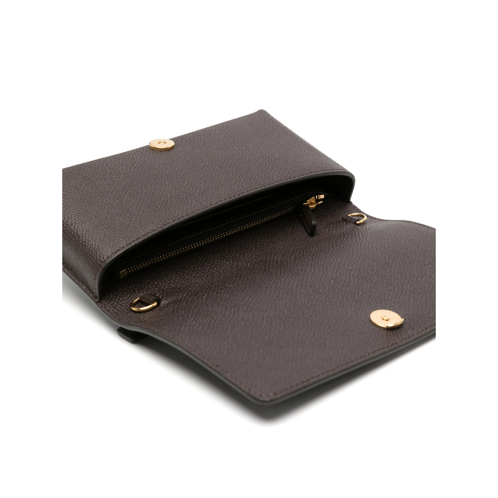 Valentino Garavani Brown Clutch Bags Women VALENTINO GARAVANI