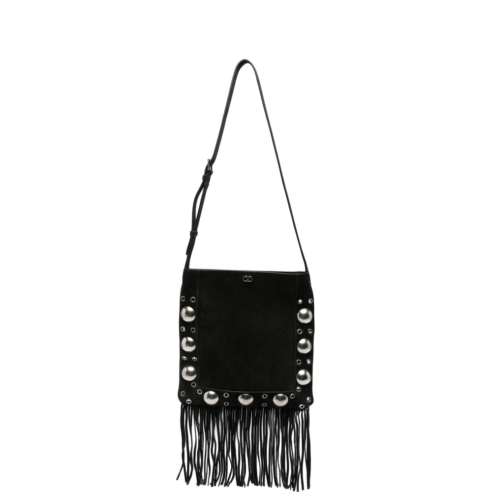 Valentino Garavani Black Shoulder Bags Men VALENTINO GARAVANI