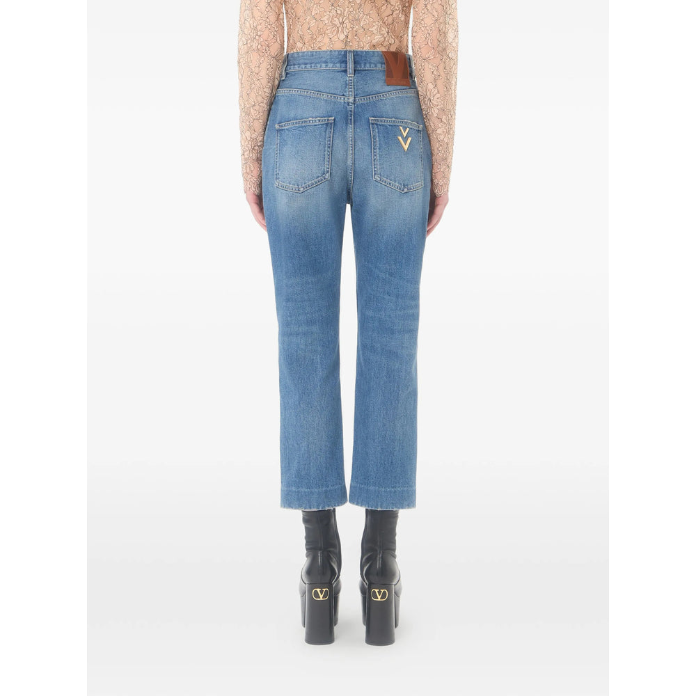 Valentino Blue Denim - Boyfriend Jeans Women VALENTINO