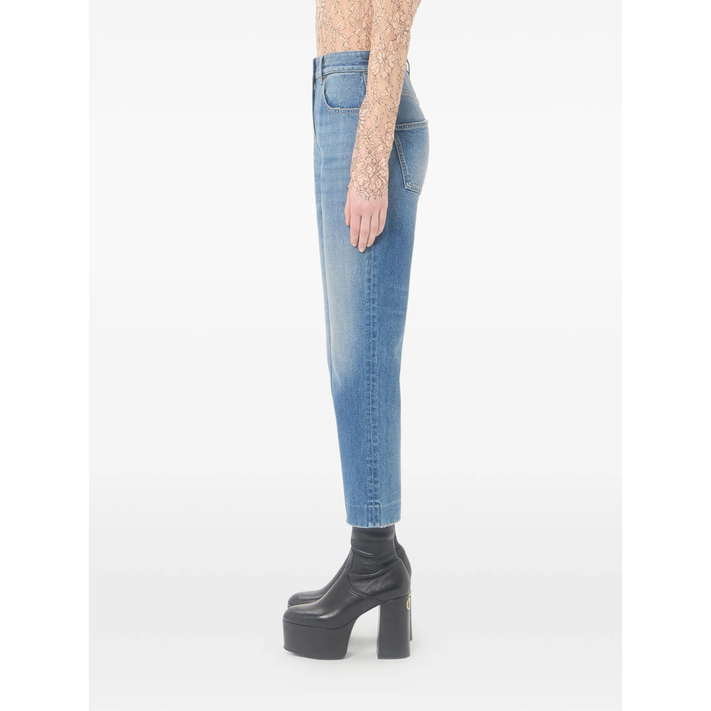 Valentino Blue Denim - Boyfriend Jeans Women VALENTINO