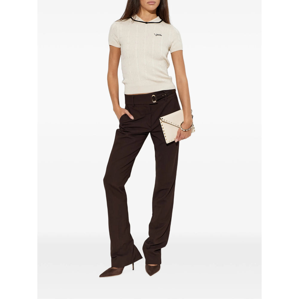 Valentino Neutrals Tops - T-Shirts & Jerseys Women VALENTINO