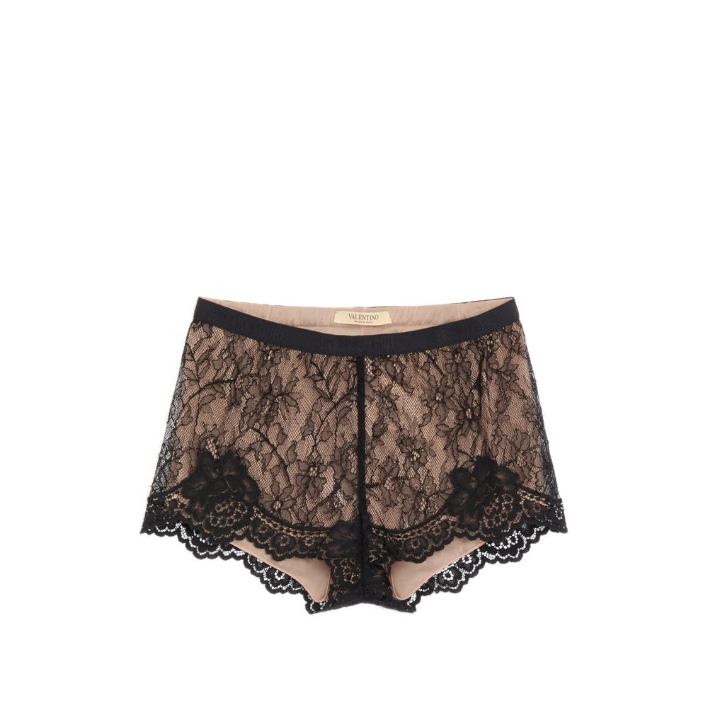 Valentino Black Shorts - Mini Shorts Women VALENTINO