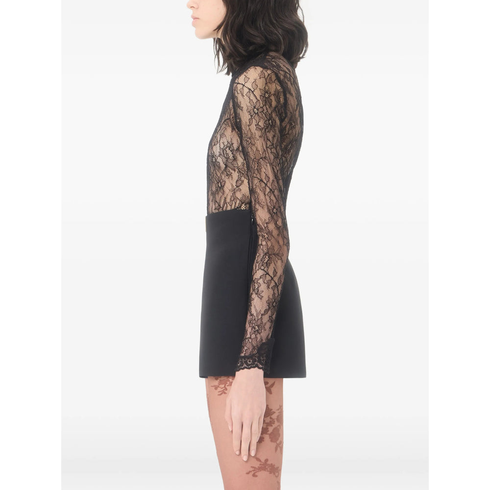 Valentino Black Tops - Blouses Women VALENTINO