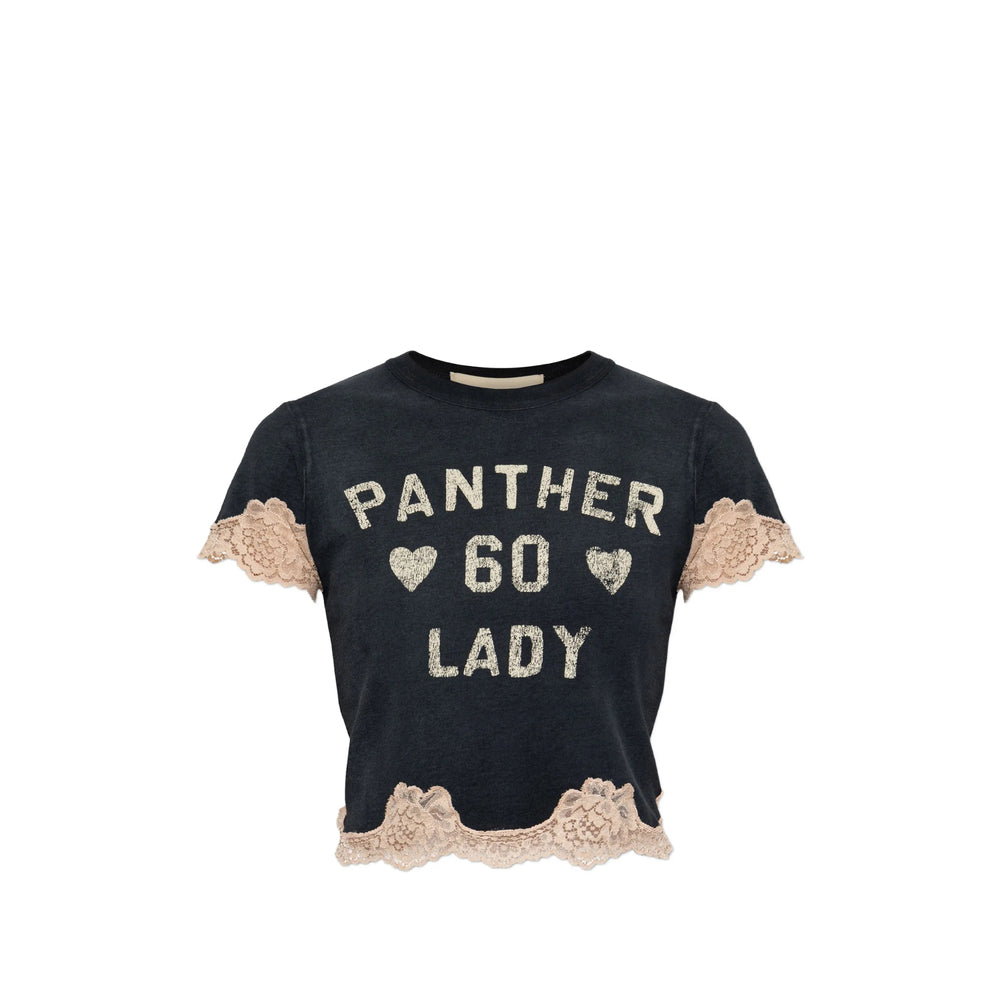 Valentino Black Tops - T-Shirts & Jerseys Women VALENTINO