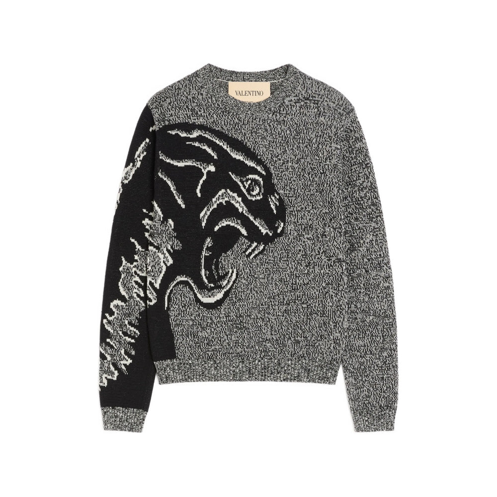 Valentino Grey Sweaters & Knitwear - Jumpers Men VALENTINO