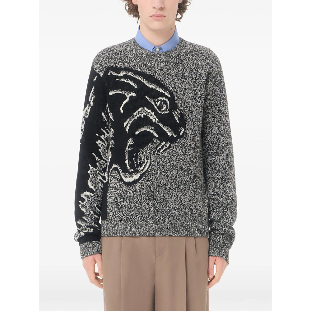 Valentino Grey Sweaters & Knitwear - Jumpers Men VALENTINO