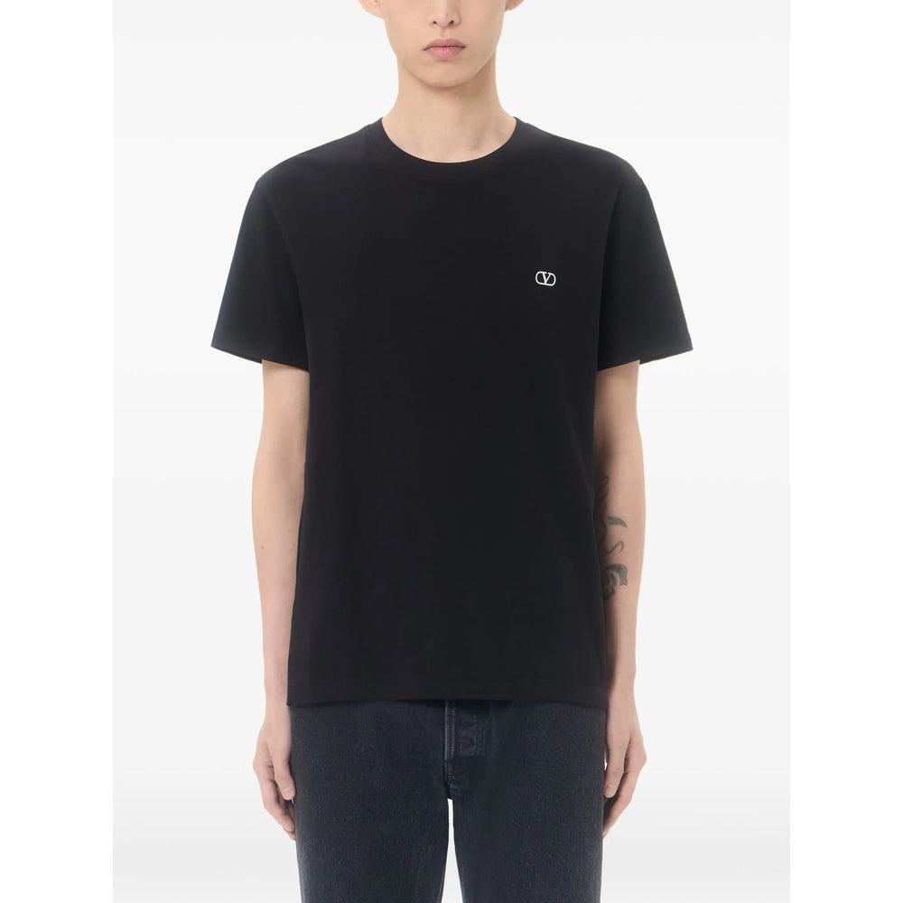 Valentino Black T-Shirts & Vests - T-Shirts Men VALENTINO