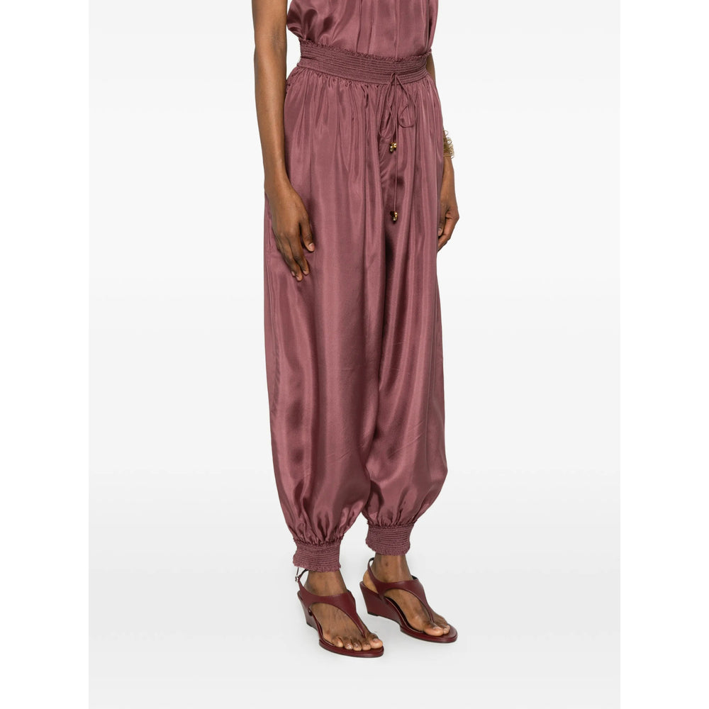 Zimmermann Purple Trousers - Tapered Trousers Women ZIMMERMANN
