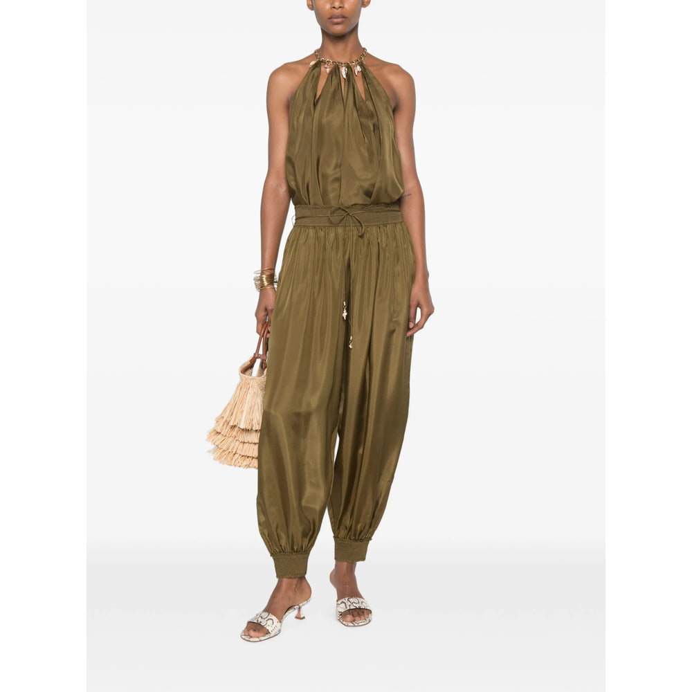 Zimmermann Green Trousers - Tapered Trousers Women ZIMMERMANN