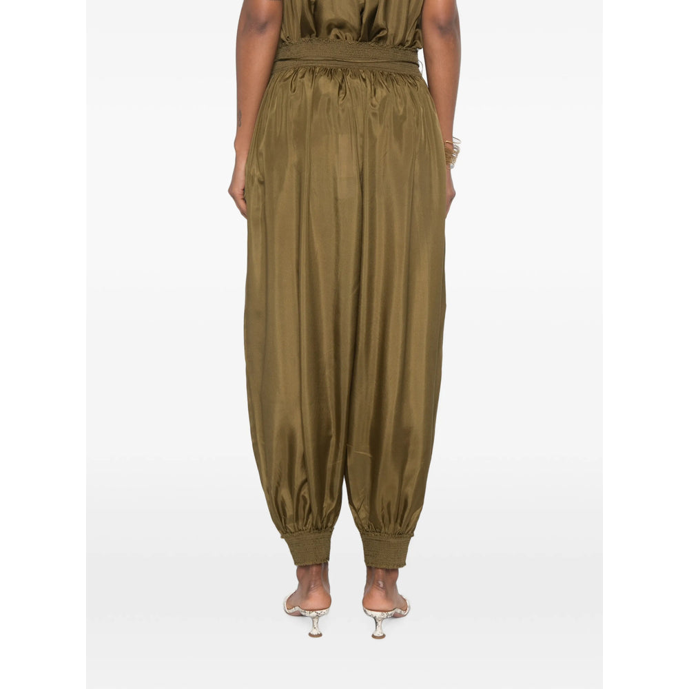 Zimmermann Green Trousers - Tapered Trousers Women ZIMMERMANN