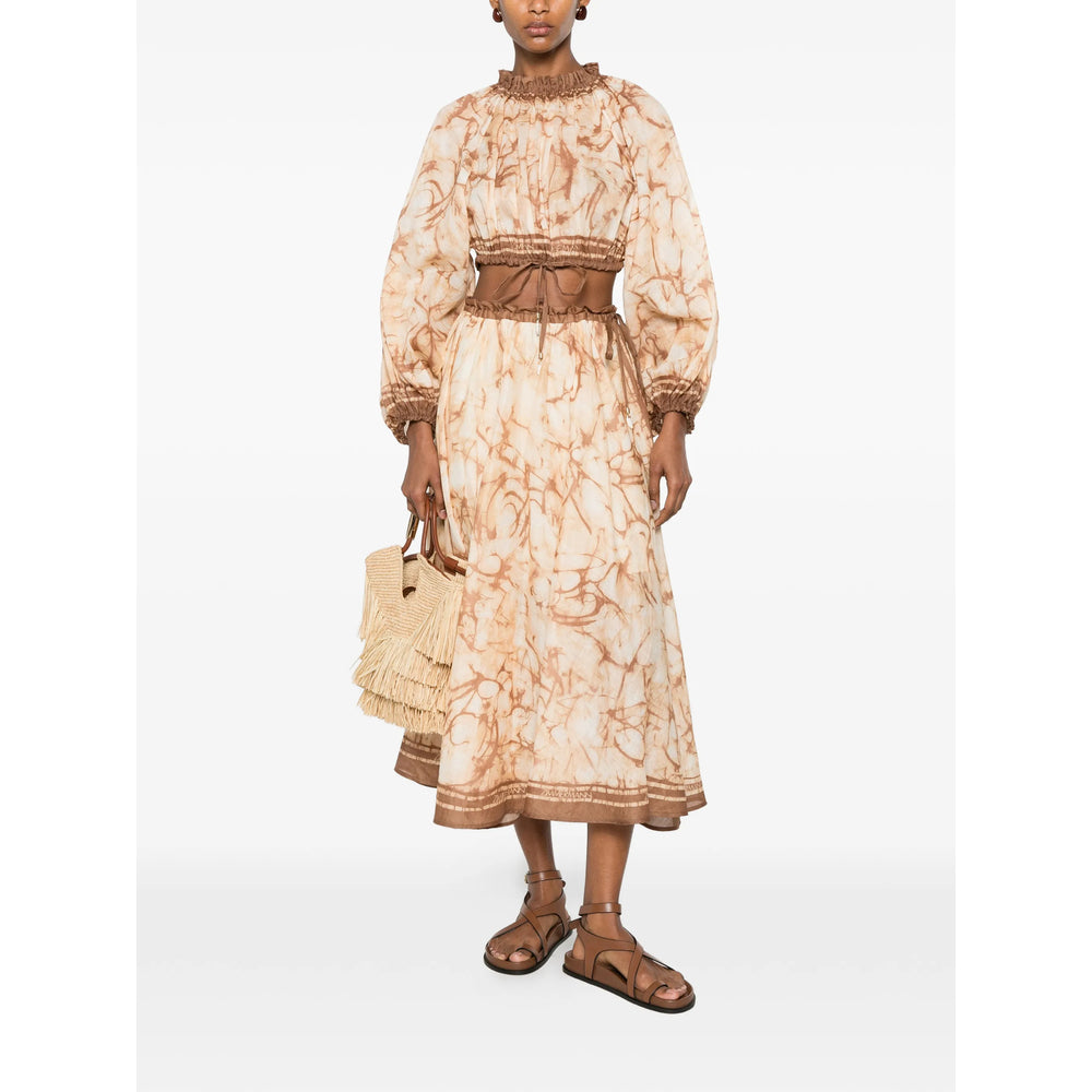 Zimmermann Neutrals Skirts - Full Skirts Women ZIMMERMANN