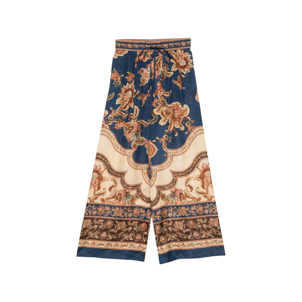 Zimmermann Blue Trousers - Palazzo Pants Women ZIMMERMANN