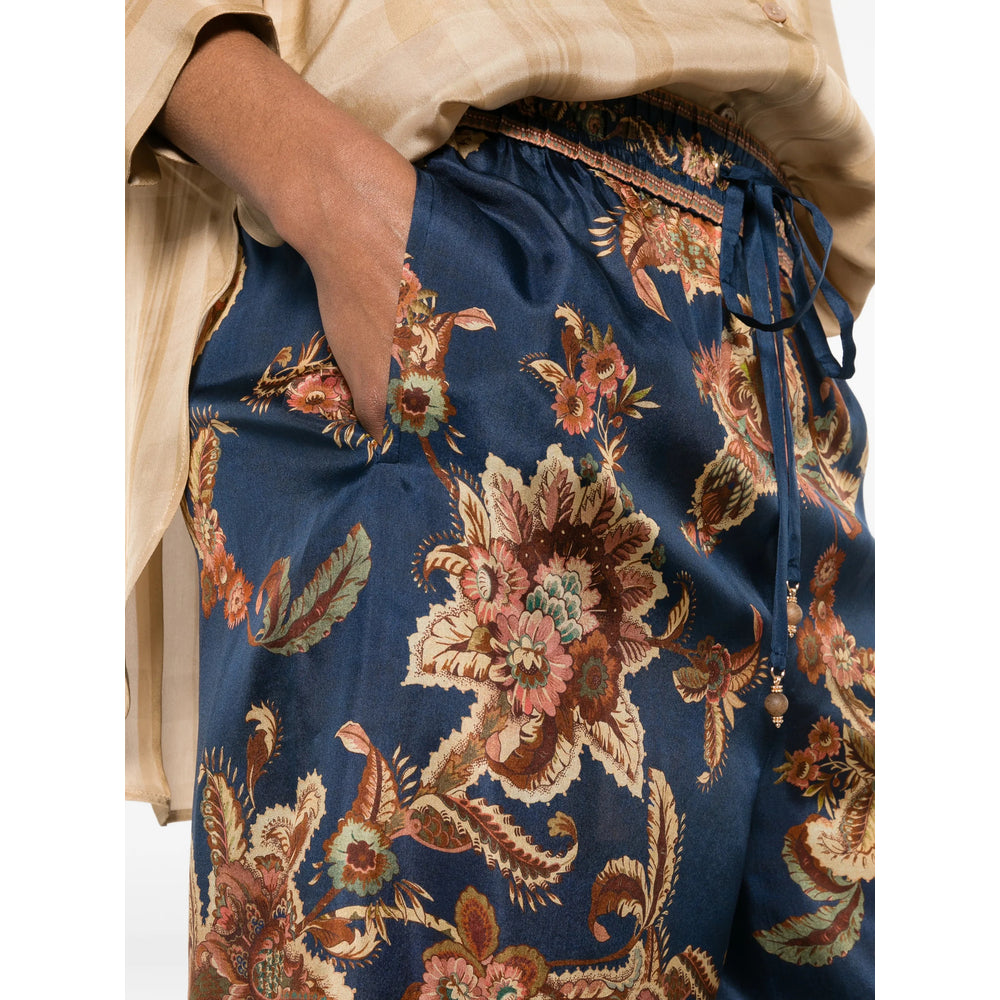 Zimmermann Blue Trousers - Palazzo Pants Women ZIMMERMANN