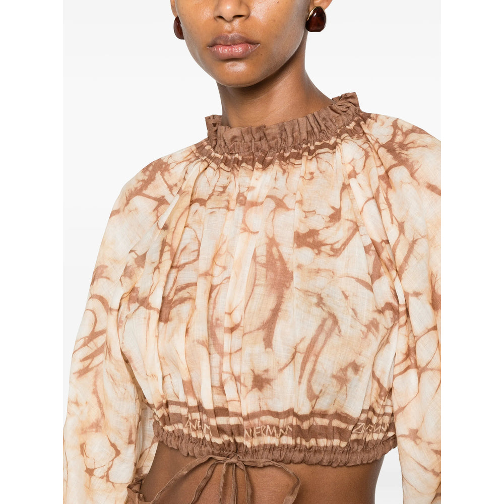 Zimmermann Neutrals Tops - Blouses Women ZIMMERMANN