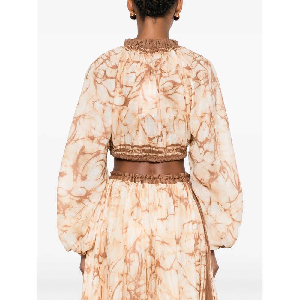 Zimmermann Neutrals Tops - Blouses Women ZIMMERMANN