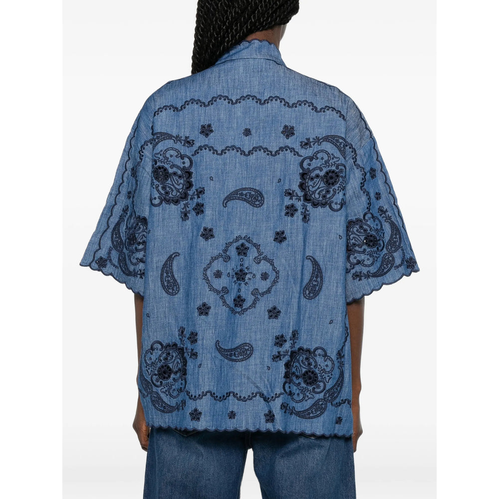 Zimmermann Blue Tops - Blouses Women ZIMMERMANN