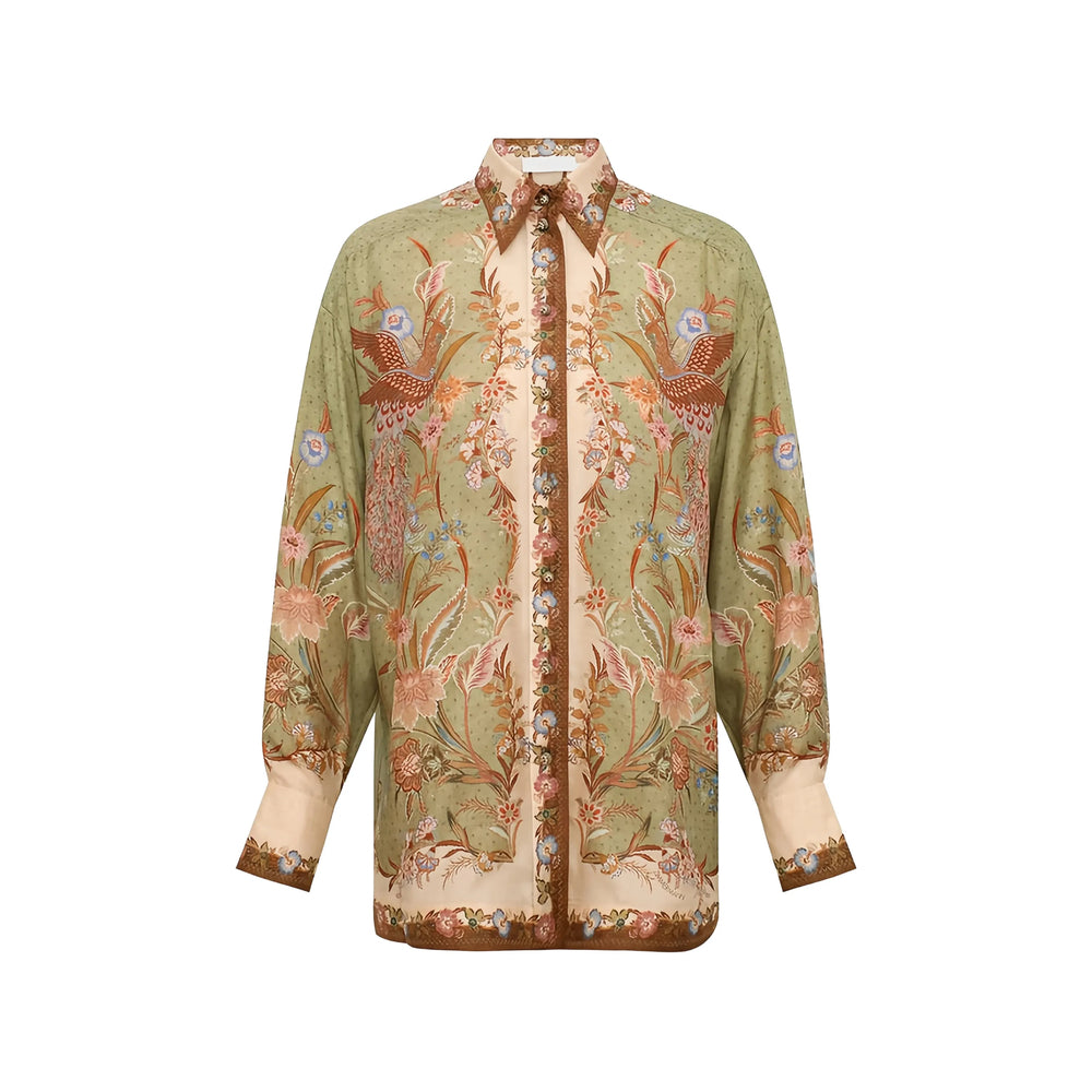 Zimmermann Green Tops - Shirts Women ZIMMERMANN