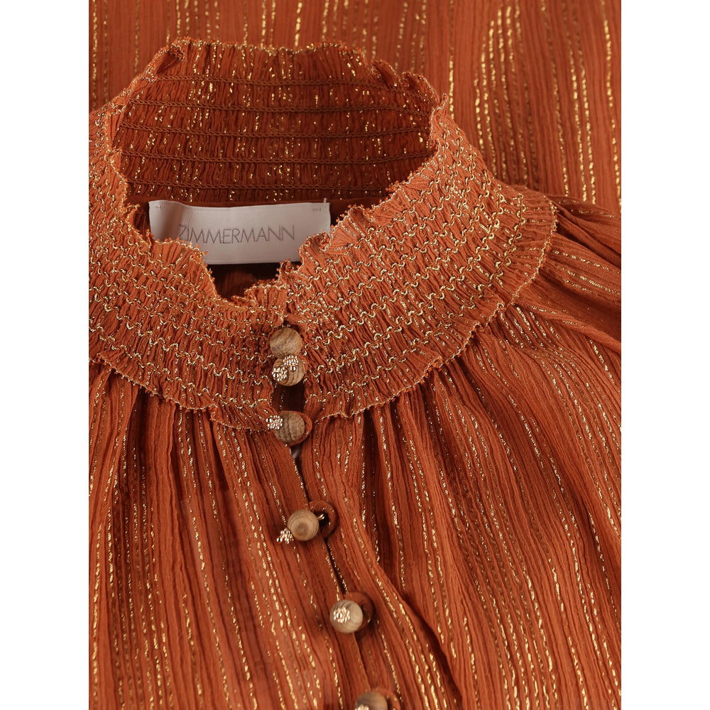 Zimmermann Brown Tops - Shirts Women ZIMMERMANN