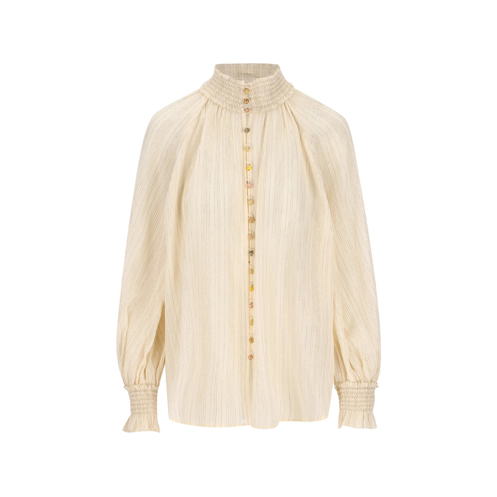 Zimmermann Neutrals Tops - Shirts Women ZIMMERMANN