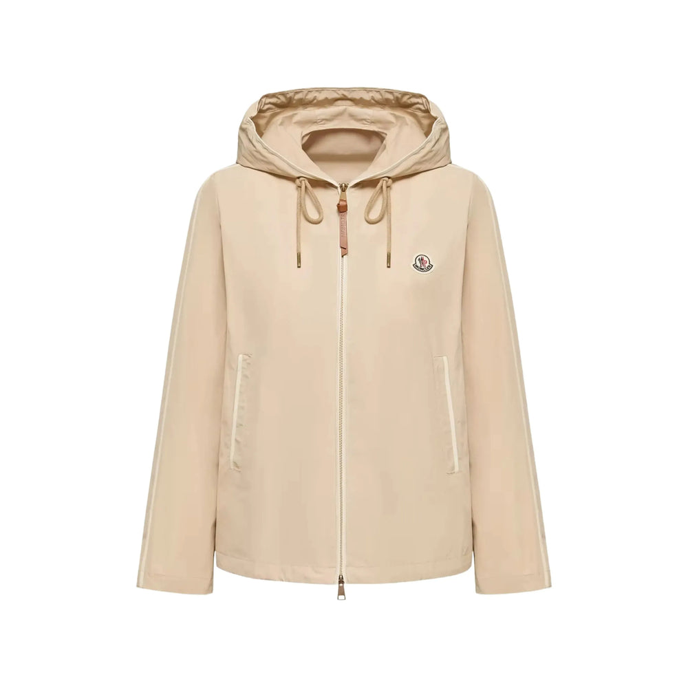 Moncler Neutrals Jackets - Bomber Jackets Women MONCLER