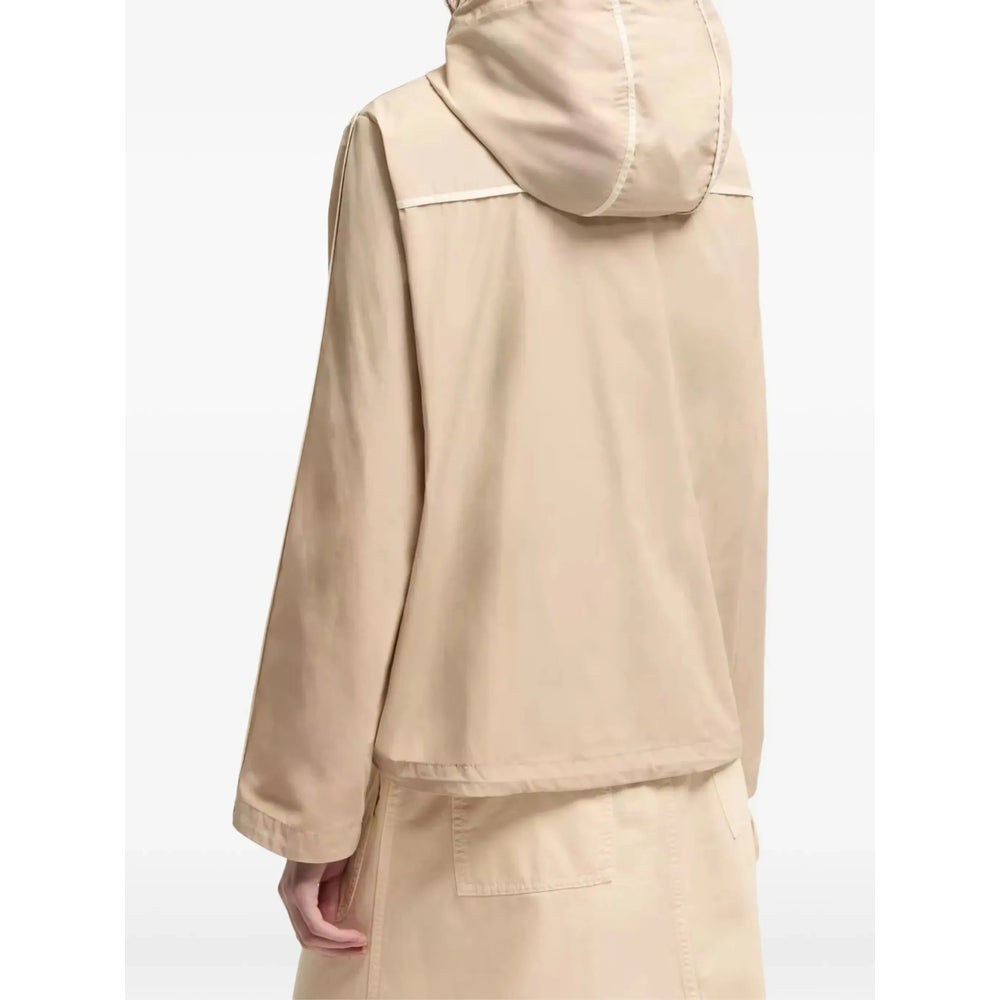 Moncler Neutrals Jackets - Bomber Jackets Women MONCLER